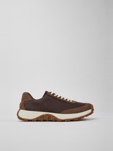 CAMPERLAB Brown Nubuck Sneakers for Men.