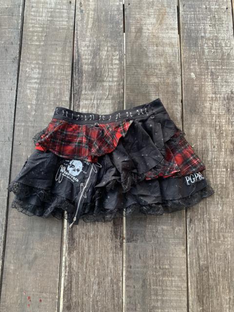 Other Designers Very Rare - Blood storm mini skirt design mad punks