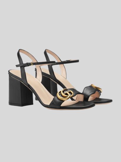 (WMNS) Gucci G Heel Sandals 'Black'
