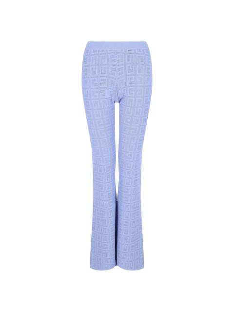 Givenchy Givenchy 4G Jacquard Flared Pant