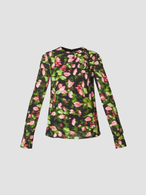 Erdem BLOUSE WITH DRAPE DETAIL