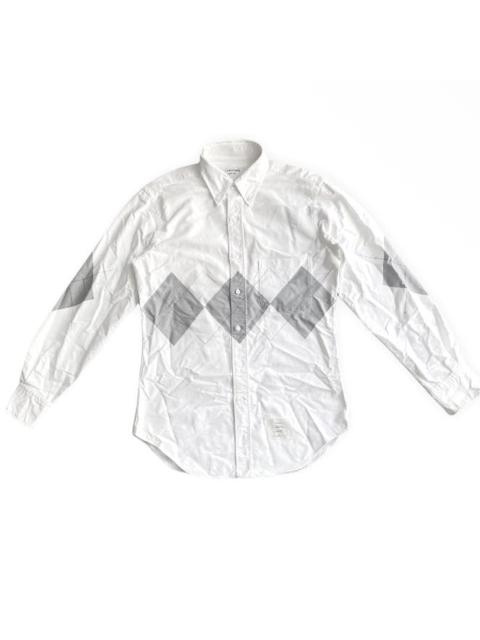 Thom Browne Diamond Print Oxford Shirt