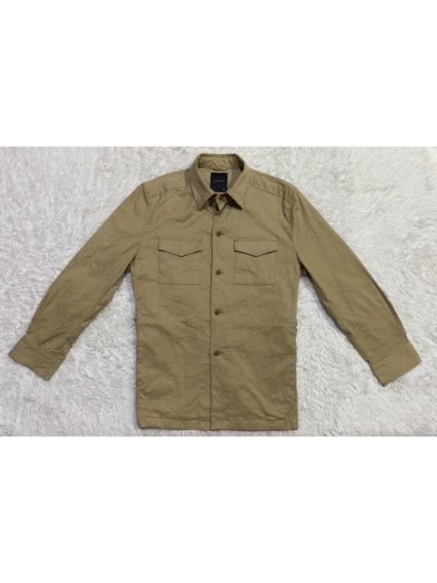 Other Designers U.P Renoma Button Up Shirt Jacket
