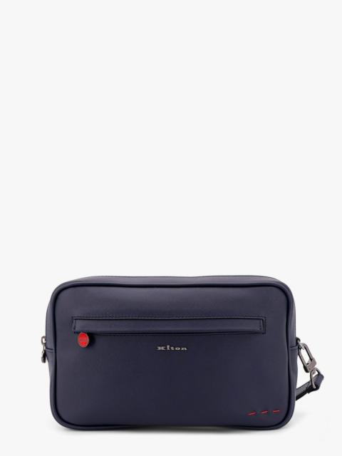 KITON CIRO PAONE - Kiton Ciro Paone Leather Clutch With Metal Logo