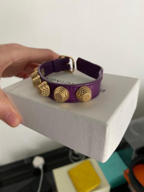 Authentic Balenciaga Giant Gold Bracelet Stud