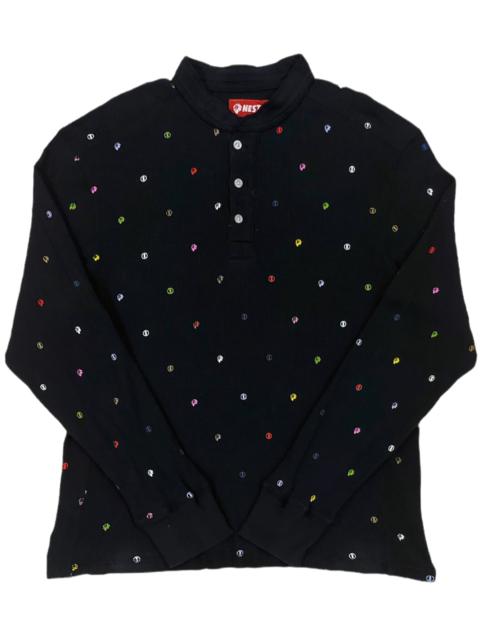 Other Designers Designer - RARE! NESTA JAPANESE BRAND STREETWEAR LOGO MONOGRAM THERMAL