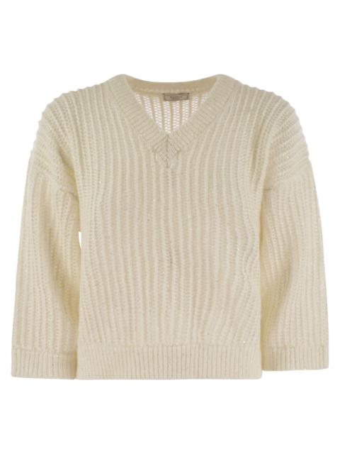 PESERICO Peserico Women Tricot Sweater With Micropaillettes