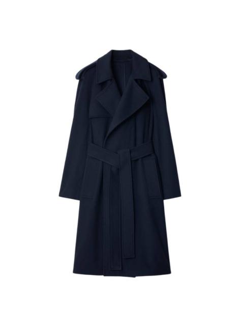 Burberry Burberry Cashmere Wrap Belted Trench Coat