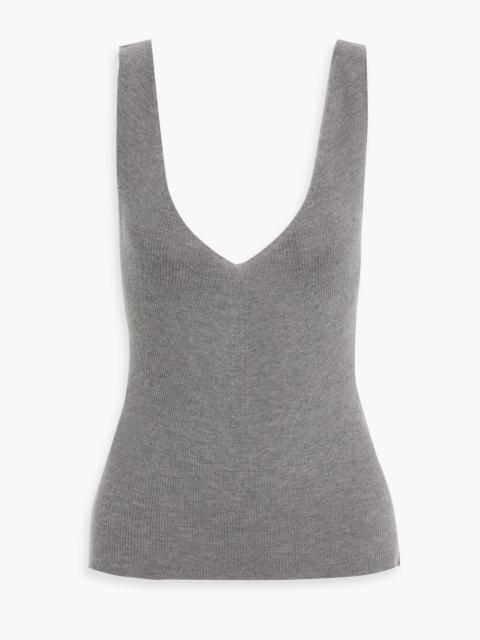 Altuzarra Ribbed cashmere top