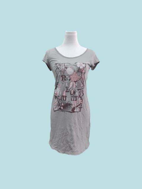 Other Designers Tornado Mart Soft Polyester Cotton Graphic Dress Tee