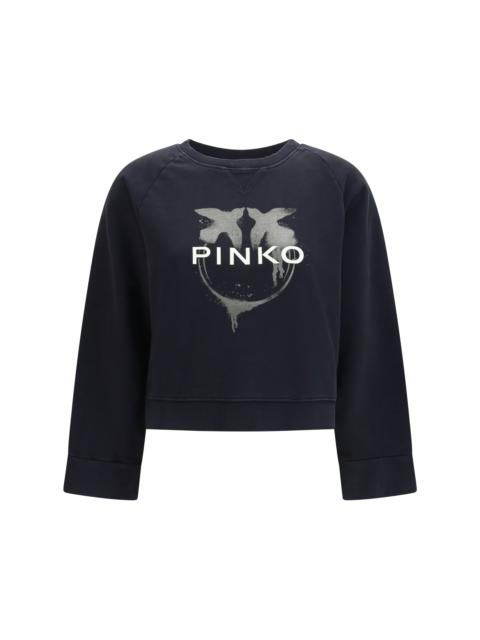 PINKO Pinko Neves Sweatshirt Black/White/Green