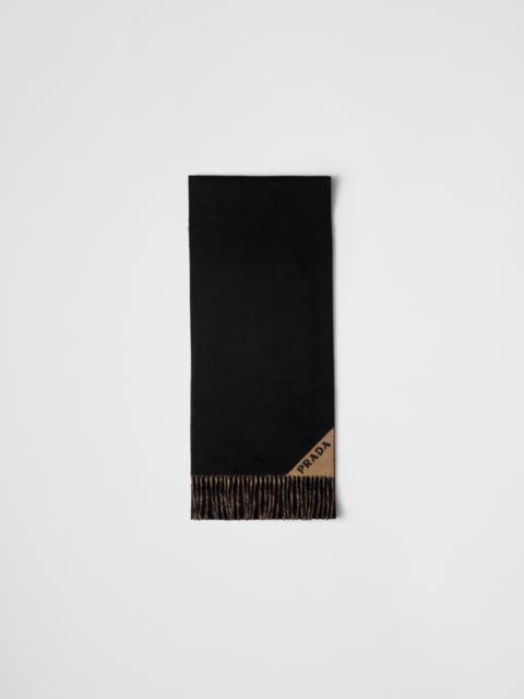 Prada Double cashmere scarf