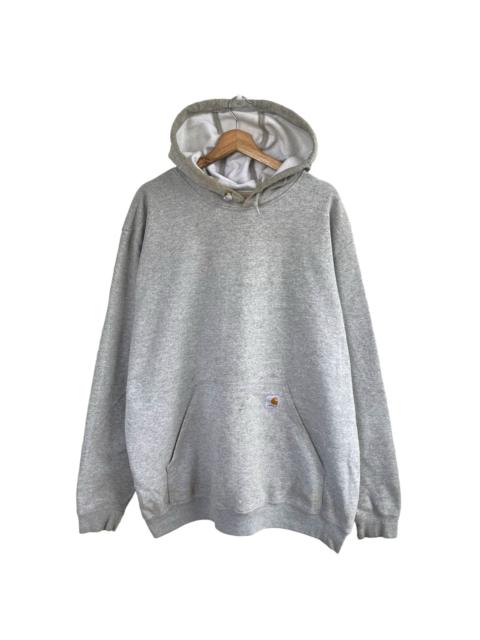 Other Designers Vintage - 💥 VINTAGE CARHARTT HOODIE SWEATER SMALL LOGO