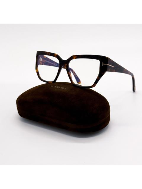 TOM FORD NEW TOM FORD EYEGLASSES TF5951 052 HAVANA WOMEN FT5951 052