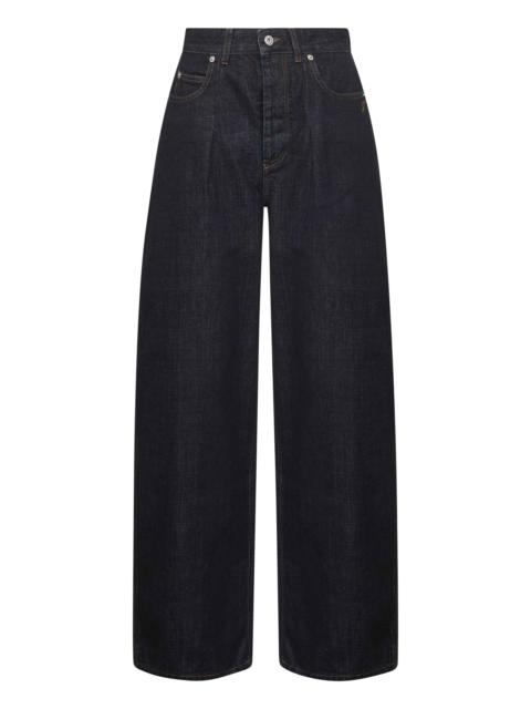JACQUEMUS Blue The Ovalo de-Nîmes denim jeans
