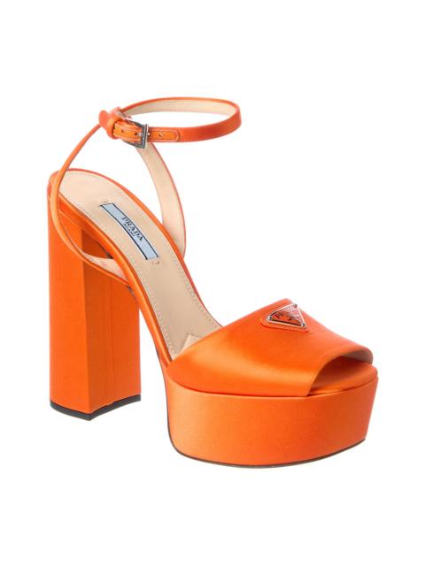 Prada Prada Satin Platform Sandal