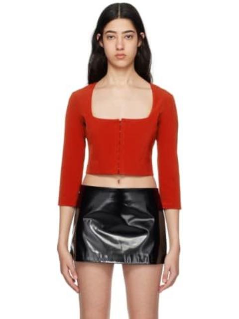 Acne Studios $450 Acne Studios Zip Mini Skirt
