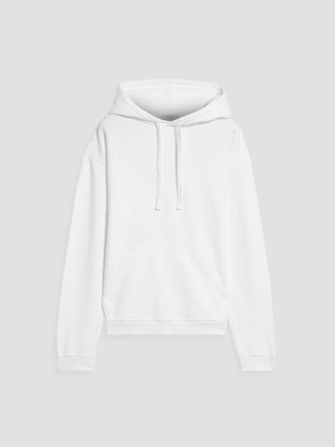 Other Designers French cotton-terry hoodie