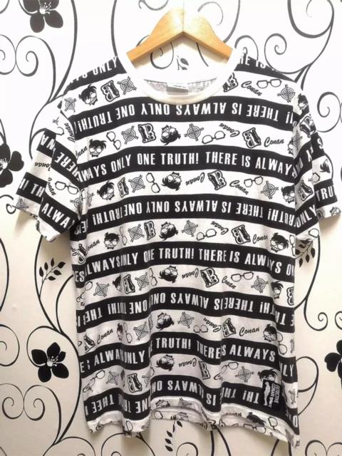 Other Designers Vintage - Vintage Detective Conan T Shirt All Over Print Japan Anime