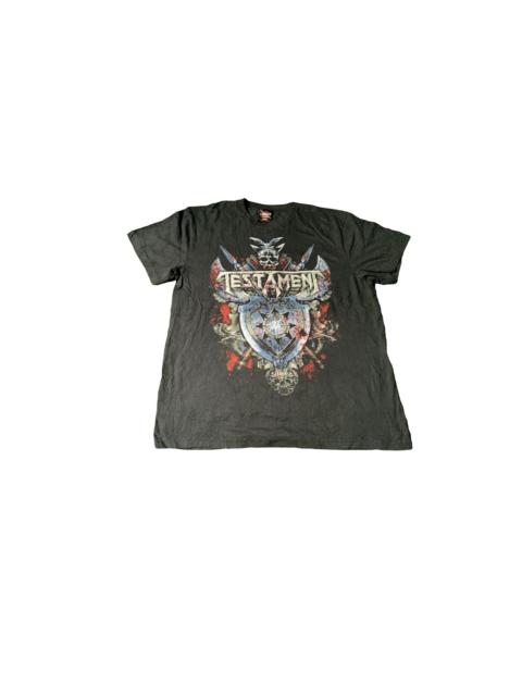 Other Designers Tour Tee - Testament Thrash Metal Japan Tour Tee