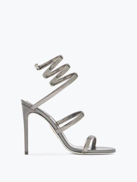 RENE CAOVILLA JUNIPER GUNMETAL SANDAL 105