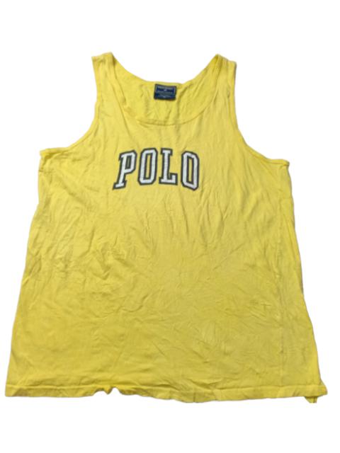 Other Designers Polo Ralph Lauren - Polo Sport Ralph Lauren Sleeveless Tee Spell Out Logo