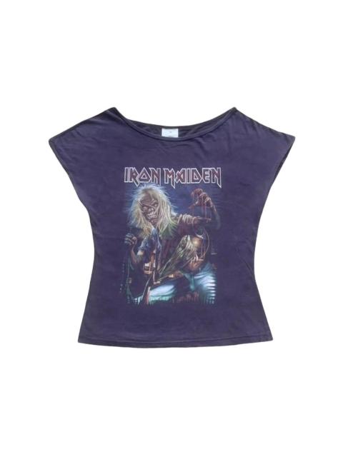 Other Designers Vintage Iron Maiden Tank Top Women Band Tshirt