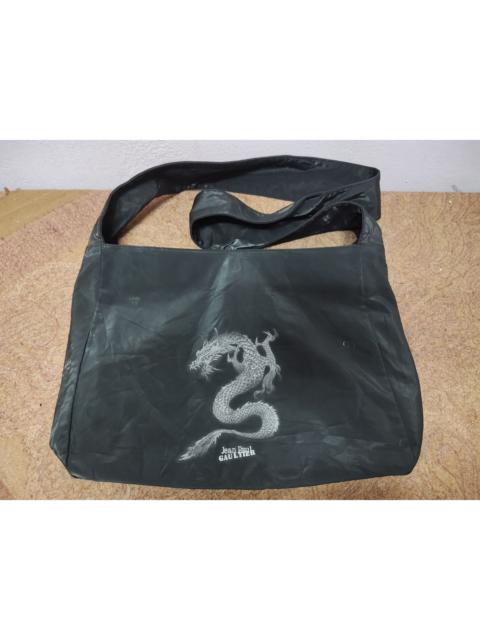 Jean Paul Gaultier Vintage JPG Dragon Print Shoulder Bag