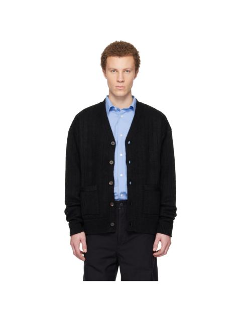 visvim Black Knit Cardigan