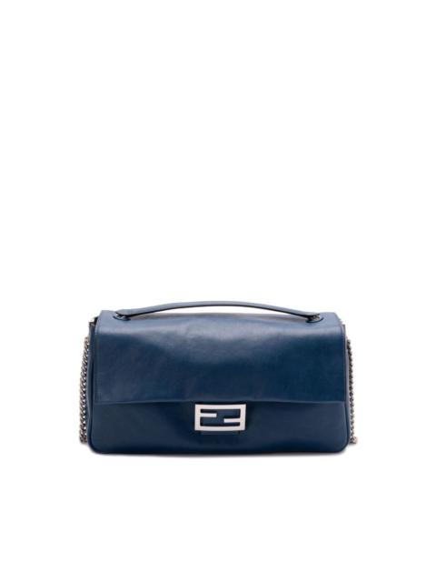 FENDI leather baguette shoulder bag