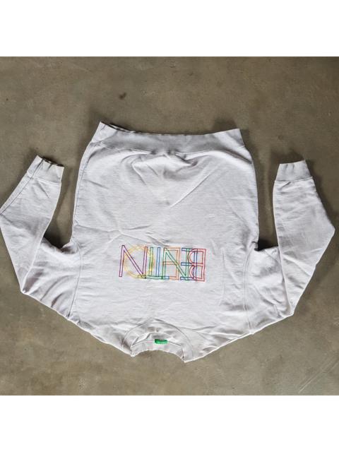 Other Designers United Colors Of Benetton - DISTRESSED UNITED COLORS OF BENETTON SWEATSHIRT