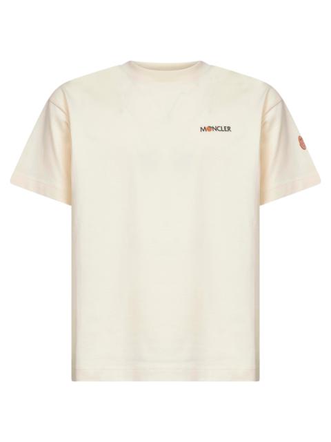 Moncler White cotton Moncler x Gilga Farm T-shirt