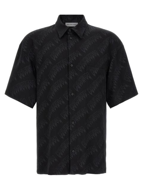 BALENCIAGA Balenciaga Men Logo Shirt