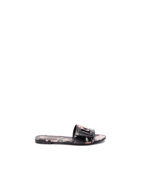 Dolce & Gabbana Sliders with Florar Print