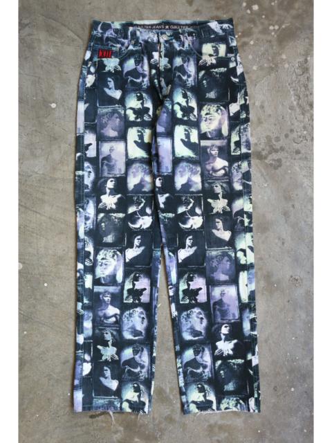 Jean Paul Gaultier Jean Paul Gaultier - F/W 92 - "Roman Faces" Denim Jean