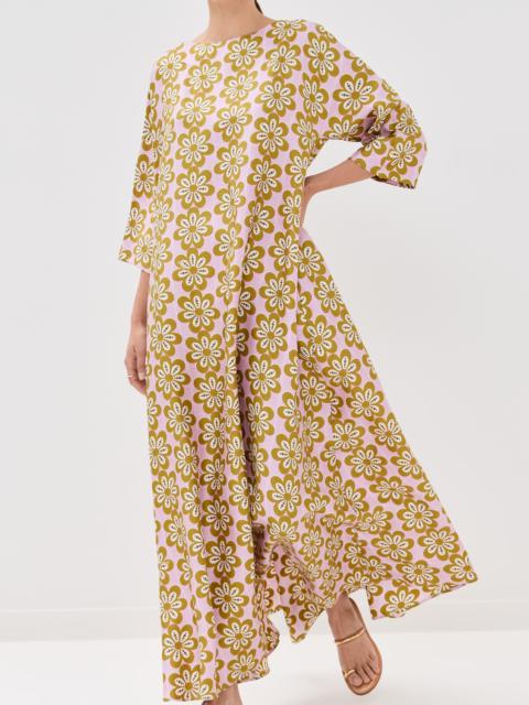 La DoubleJ Muumuu Silk Dress