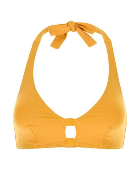 ERES Eres Women Yellow Stretch Nylon Float Bikini Top