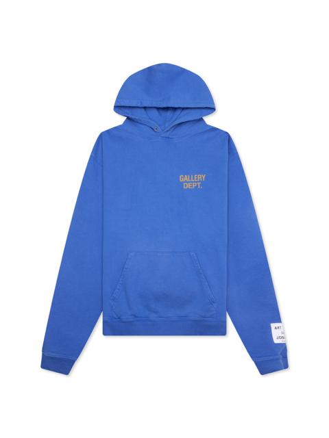 GALLERY DEPT. 90'S GD LOGO HOODIE - ROYAL