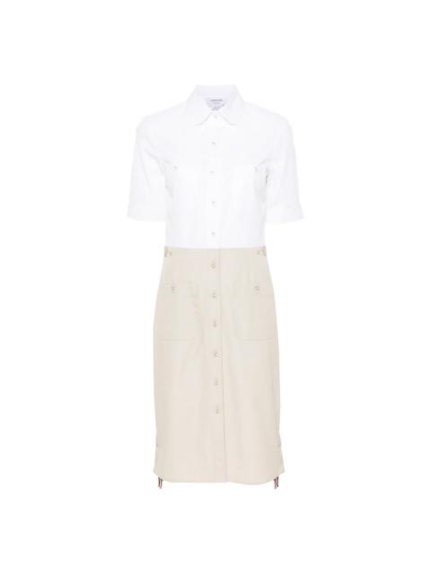 Thom Browne Thigh Length Patch Pocket Dress