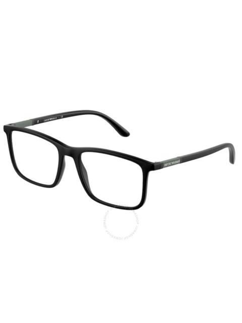 EMPORIO ARMANI Emporio Armani Demo Rectangular Men's Eyeglasses EA3181 5042 54