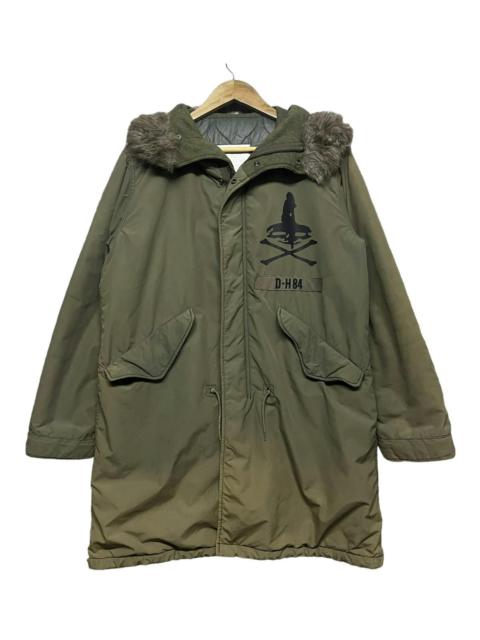 Hysteric Glamour Vtg🔥Hysteric Glamour Fishtail Parka Oliver Green Jacket