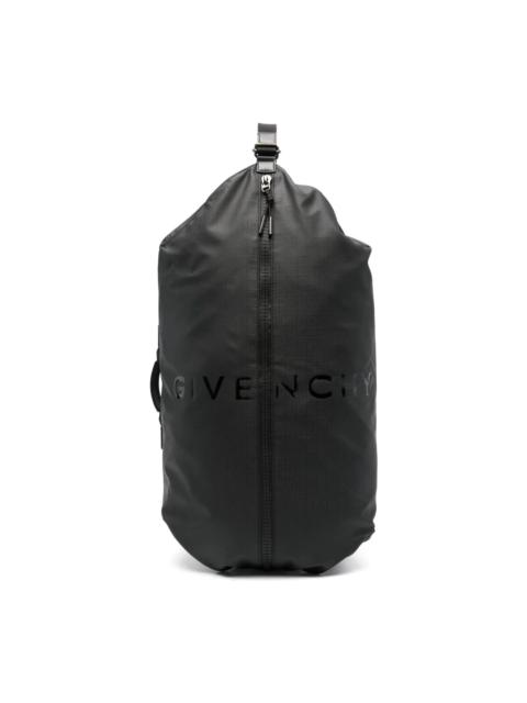 G-zip Backpack In Black 4g Nylon