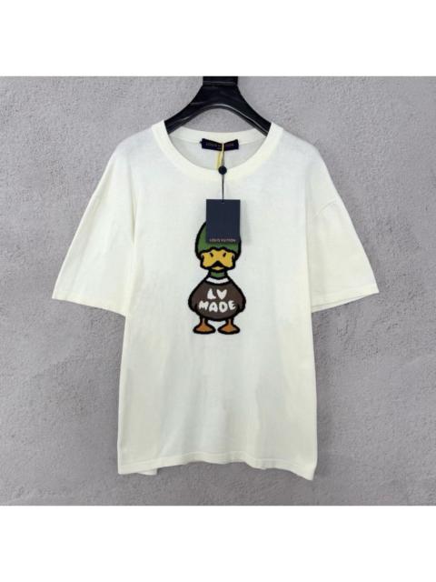 Louis Vuitton Louis Vuitton x Nigo Intarsia Jacquard Duck Short-Sleeved T-shirt