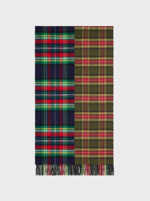 CELINE scarf IN double-face cashmere
