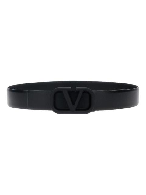 Valentino VLogo leather belt