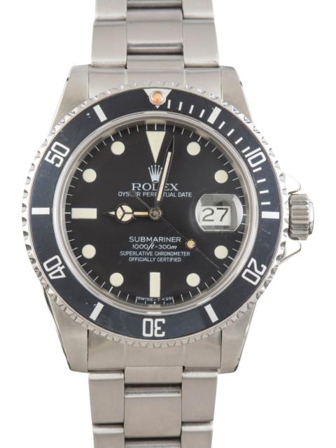 ROLEX Vintage Rolex Submariner Stainless Steel 16800
