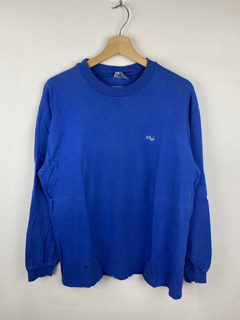 Other Designers Vintage Intel Promo Longsleeve T-shirt