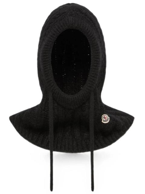 Moncler Moncler Women Passamontagna In Misto Alpaca A Treccia