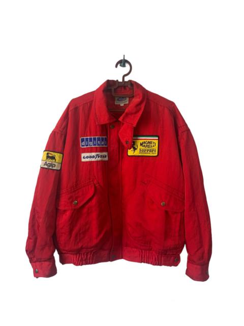 Other Designers Vtg Magneti Marelli Ferrari Nylon Bomber Like Jacket