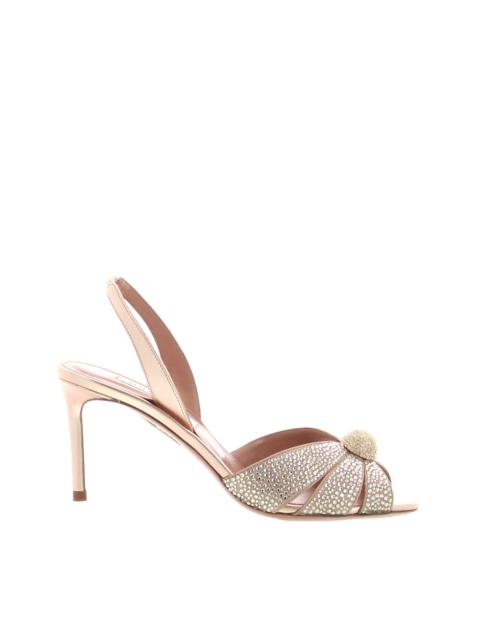 AQUAZZURA Aquazzura – Italian Flirt Sandal 75 – Petal